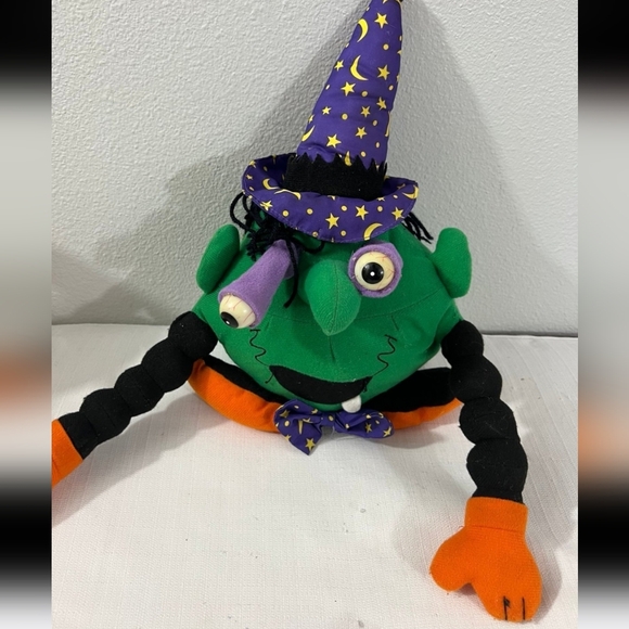 Vintage Gemmy Witch plush toy - Picture 1 of 2